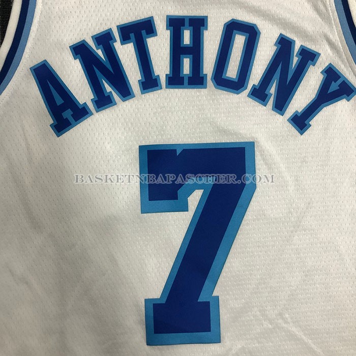 Maillot Los Angeles Lakers Carmelo Anthony NO 7 Classic 2019-20 Blanc